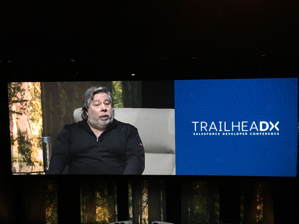 Closing session with Steve "Woz" Wozniak