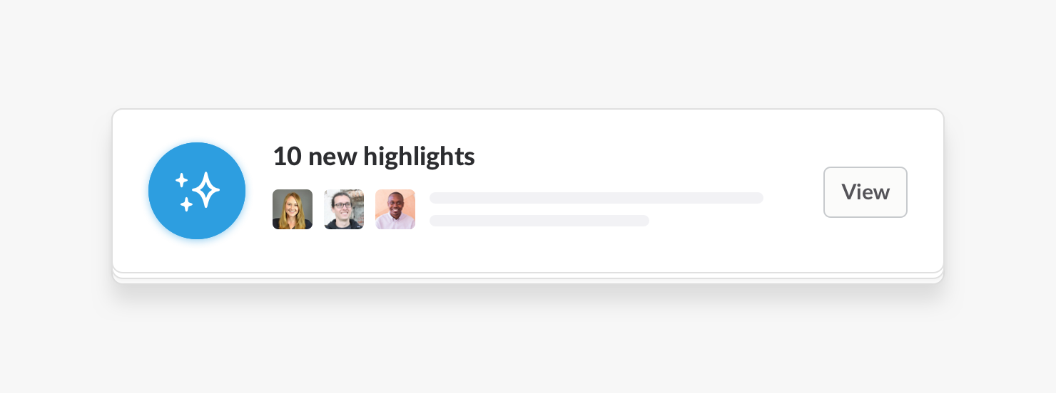 Slack Highlights screenshot